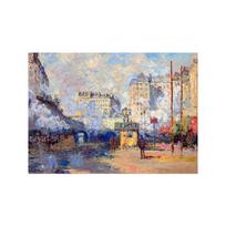 Claude Monet paroda Menas Plakatai Drobė Aliejinė tapyba Sodas Valtis Ežeras Peizažas Gamta Peizažas Siena Meno Kambarys Namų dekoras 21X30CMNo Framed