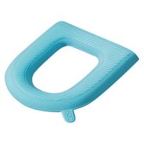 U Shaped Soft Foam Toilet Seat Cushion Portable Removable NonSlip Design Suitable for Home Travel Use One Size mėlyna