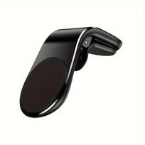 1 vnt. Magnetinis telefono laikiklis automobilio oro išleidimo angai L formos laikiklis Navigacijos magnetinis siurbimas juoda