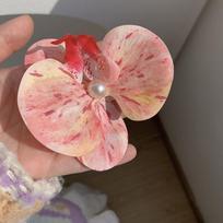 Korėjietiškas saldus orchidėjų plaukų segtukas moterims, dirbtinių gėlių plaukų segtukai, plaukų segtukai, vestuvių vakarėlio galvos apdangalai, aksesuarai, dovanos