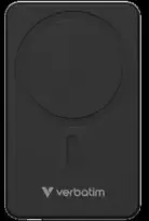 Verbatim Charge n Go Power Bank | 5,000 mAh | MagSafe, Wireless | black