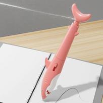 Novel Water Spray Ballpoint Pen Fun Prank Toy Office School Stationery Creative Gift for Friends Kids rožinė