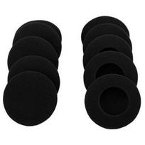 10 vnt. Pakeičiami ausinių ausų pagalvėlės Earpads kempinės minkštas putplasčio paminkštinimas Koss For Porta Pro PP PX100 ausinėms juoda