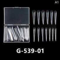 Dragon Claw Nail Extension Forms 150pcs Box Mechanical Reusable Nail Art Molds for Acrylic Gel Salon DIY Application A1