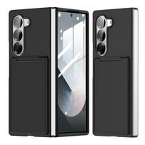 Hot-selling Samsung zfold7 mobile phone case, anti-drop folding card bag holder PC mobile phone case Z fold 7