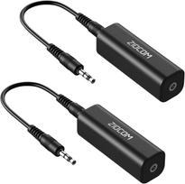 ZIOCOM Triukšmo filtras Įžeminimo kilpos izoliatorius Aux triukšmo pašalinimas, 3,5 mm One Size juoda