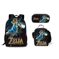 The Legend Of Zelda Backpack Cooler Set With Insulated Ice Bag For Daily Use Color1