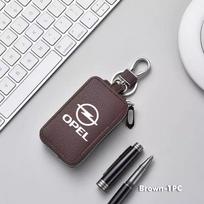 For Opel PU Leather Car Key Bag Auto Key Holder Case with Keychain ADAM ASTRA J K CORSA E INSIGNIA MOKKA VIVA Meriva