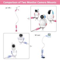 Baby Camera Pan-Tilt Bedside Monitor Mount Stand Upgraded 95cm Blue (No Magic Tape)