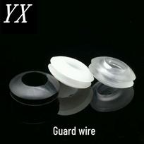 High-Quality Double-Sided Rubber Grommets for Cable Protection - Pack of 1000 M4 White (500 pcs)