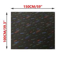 1M/2M/3M/4M Le Mans Konfeti Audinys Lenktyninio Automobilio Kibiro Formos Sėdynės Užvalkalas JDM Stiliaus Lubų Dangalas Durų Panelės Audinys 100CMx150CM black