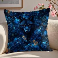 Kawaii Wolf Dragon Eagle Ornamental Pillows Decorative Cushion Covers x Cushions Cover Home Decor Items Decorations Bedroom 30cmx30cm