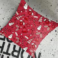 Minimalist Vintage Patterns Pillowcase Cushion Cover x Ornamental Pillows Christmas Decoration  Personalized Gift 30x30CM(12x12In)