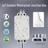 Outdoor IP68 Waterproof IoT Controller Box, ABS+PC Plastic, with Wiring Holes and Silk Screen Printing Custom Hole