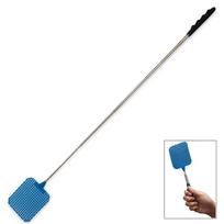 Iki 73 cm ilgio teleskopinis ištiesiamas musių svaidyklė, apsauganti nuo kenkėjų nuo uodų plastiko white
