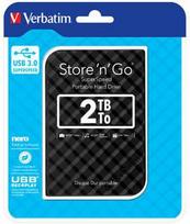 Verbatim 2TB 2.5" Store  AND  Go GEN External Hard Drive 3.0 USB
