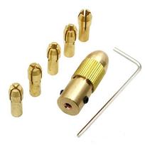 0,5–3 mm tvirtinimo stalo gnybtas variklio velenas mini vario įrankio tvirtinimo įtaiso purkštukas grąžto griebtuvo rinkinys mikro 1 set