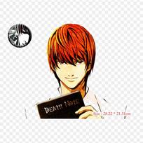 Light Yagami Mirties užrašas Light Yagami Lygintuviniai pleistrai drabužiams pleistrai ant drabužių PASIDARYK pats marškinėliai Šilumos perdavimo lipdukai beige