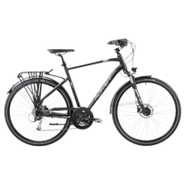 Men's bicycle ROMET Wagant 8, black (M)