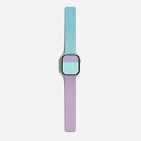 MOFT Snap Duo Band for Apple Watch 1-5/6/7/8/9/10/11/SE/SE 2/SE 3 (38/40/41/42 mm) peony/aqua