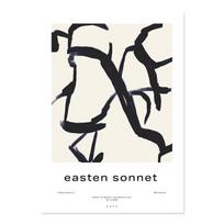 Abstract Line Sofia Lind Easten Sonetas Plakatai Drobės Tapyba Sienos Meno Spaudinys Paveikslėlis svetainės interjerui Namų apdaila Be rėmelio 21*30cm