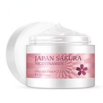 Japonija Sakura esencijos kremas su hialurono rūgštimi Anti-Aging Raukšlėms Serumas Drėkiklis Vyšnių žiedai Balinantis kremas Odos priežiūra 5G