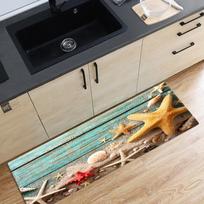 10 stilių 3D pajūrio paplūdimys Starfish raštas grindų kilimėlis vonios kambario kilimėlis virtuvės durų kilimėlis namų dekoravimas 40x60cm