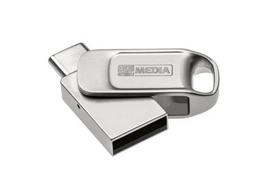 MyMedia MyDual USB 2.0 USB flash drive 32GB USB Type-A / USB Type-C Silver
