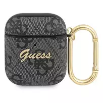 GUESS 4G Script Metal Collection case for AirPods 1 / 2 - gray