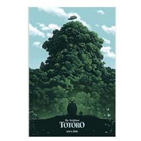 Klasikinis anime mielas Totoro sienų meno plakatai ir spaudiniai Pop Art drobės tapyba Sienų piešiniai Paveikslėliai gyvenamajam vaikų kambariui namų dekoras be rėmelio 21*30cm