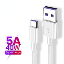 Kabelis kompresorius 5A, skirtas Huawei P30 P20 mate 1.5m balta