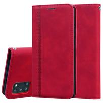 Atsparus smūgiams knygos odinis piniginės dėklas, skirtas Samsung Galaxy A54 A04S A53 S21 S22 S23 Ultra Xiaomi Redmi Note 11 iPhone 14 13 12 11 Pro Max minkštas atverčiamas dangtelis For Samsung Galaxy A04S raudona