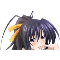 J545# Anime Girl Himejima Akeno lipdukas ant automobilio vinilo lipduko vandeniui atsparaus dekoravimo automobilio lipdukų A-15cm-Longest Side