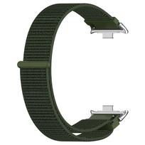 Nailoninis dirželis skirtas „Redmi Watch 4“ pakaitinis laikrodžio apyrankės „Correa“ dirželis skirtas „Xiaomi band 8 pro“ išmaniojo laikrodžio priedams For Redmi Watch 4 žalia