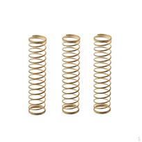 3 žalvarinės spyruoklės 39x9 mm pučiamiesiems instrumentams Trimito priedai beige
