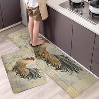 Gaidys Minkštas Virtuvės Kilimas Nuo Nuovargio Virtuvės Kilimas Vandeniui Atsparus Neslystantis Kilimų Rinkinys Bėgimo Takelis Kilimas Prie Lovos Absorbuojantis Kilimas Virtuvei 40*60cm