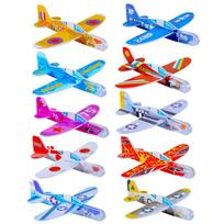 10 vnt. Lėktuvu skraidančių paukščių žaislai Vaikams Vaikų lauko žaidimų rinkinys vaikams Žaidimų vakarėlis Favor Airplanes Karnavalo prizai 10pcs airplanes