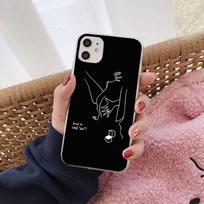 Line Art Simple Kiss Rose Sex Girl Body telefono dėklas, skirtas iPhone 13 8 7 6S Plus X 5S SE 2020 XR 11 12 mini pro XS MAX 6plus or 6s plus