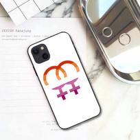 LGBT Lesbiečių Vėliavos Telefono Dėklas IPhone 13 12 11 XS X 8 7 6 Plus Mini Pro Max SE 2022 Minkštas Juodas Telefono Viršelis iPhone 13