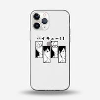 Japan Anime Oya Haikyuu Love Volleyball telefono dėklas, skaidrus, skirtas iPhone 11 12 13 mini pro XS MAX 8 7 Plus X SE 2020 XR iphone xr black