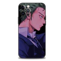 Telefono dėklas iPhone 12 13 11 pro max XR X XSmax 8 7 6 6s plus SE 5 5s Dangtelis Silikoninis Funda Japonų Anime One Piece Luffy Zoro iPhone 5 5S