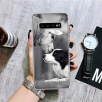 Išmanusis borderkollio telefono dėklas, skirtas „Samsung Galaxy S20 FE S10 Plus S21 S22 Ultra S10E S9 S8 S7 Edge J4 + Fundas Cocket“ Samsung S20 FE