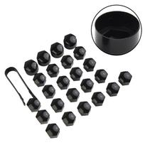 Rato Rato Veržlio Dangtelis 17MM 24X Juodas Dangtelio Veržlė Plastikinis
