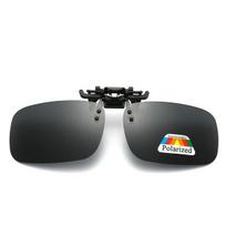 Aukštos kokybės unisex prisegami poliarizuoti dieniniai naktinio matymo atverčiami lęšiai vairavimo akiniai UV400 vairavimo akiniai nuo saulės 13*6*4CM