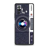 For Redmi 10C Cases Vintage Camera Radio tape Cassette Case For Xiaomi Redmi Note 12 11 9S 9 10 Pro Plus 7 9T 8T 9C 9A 8A Cover Redmi 9A