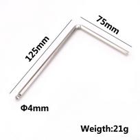 1/2 vnt. Gitaros raktas Gitaros kaklo reguliavimui Boso Anglinis plienas 4MM