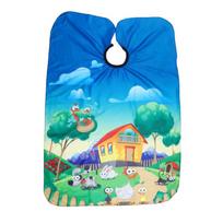 Vandeniui atsparus vaikų kirpimas Cape Audinys Kirpykla Kirpykla Kirpykla Prijuostė 1 Pcs blue