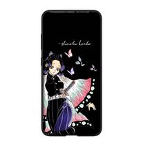 Telefono dėklas, skirtas Samsung Galaxy S24 S23 iPhone 15 14 Xiaomi Redmi Note 13 12 11 8 10 9 Pro Max X XR OPPO A15 Huawei Kochou Shinobu Demon Slayer Cover for iPhone 15 Pro švelni smėlinė