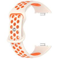 Sportinė silikoninė apyrankė Redmi Watch 4/Xiaomi MI Band 8pro apyrankės priedams, pakaitinė laikrodžio apyrankė MiBand 9Pro For xiaomi band 9Pro oranžinė