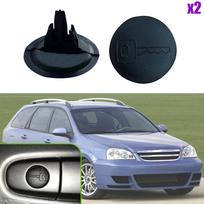 2 vnt. Automobilio durų spynos cilindro bagažinės rakto skylės dangtelio spaustukas Apsauga Tvirtinimo elementas Chevrolet Lacetti SW Juodas NAUJAS